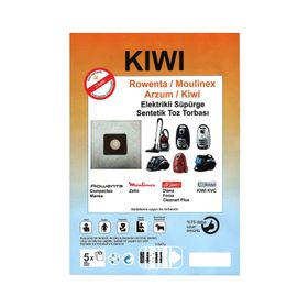 Kıwı 102412597 KVC 4105 5 Adet Uyumlu Süpürge Toz Torbası