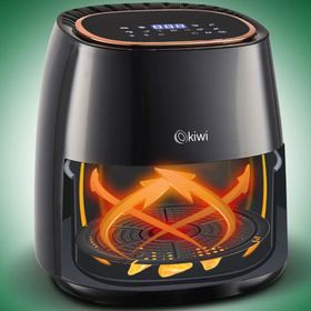 Kiwi KAF-5536 Siyah AirFriyer 5 lt Yağsız Fritöz