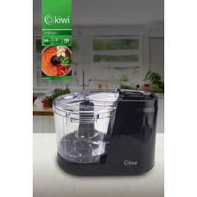 Kiwi KC-8217 Siyah 350 ml Paslanmaz Çelik Bıçaklı Mini Gıda Doğrayıcı