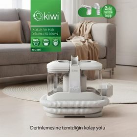 Kiwi KCC-4317 Beyaz Koltuk ve Halı Yıkama Makinesi