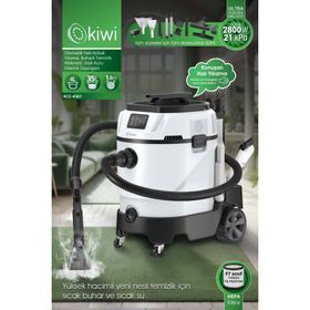 Kiwi KCC-4361 Beyaz Koltuk Ve Halı Yıkama Makinesi