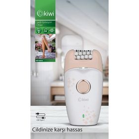Kiwi Kep-6818 Şarjlı Led Işıklı Epilasyon Cihazı