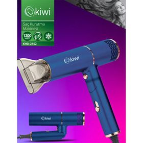 Kiwi KHD-2152 Lacivert Katlanılabilir Saç Kurutma Makinesi