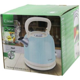 Kiwi KK-3340 2.2 lt Mavi Paslanmaz Çelik Retro Su Isıtıcı