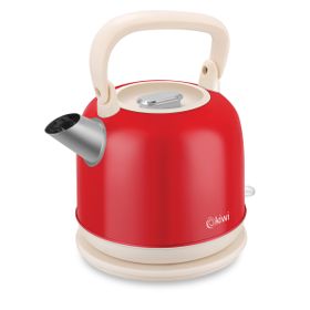 Kiwi KK-3340R 2.2 lt Kırmızı Paslanmaz Çelik Retro Su Isıtıcı