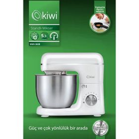 Kiwi KMX-3638 Beyaz Hamur Yoğurma Makinesi