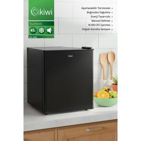 Kiwi KRF-2545 Siyah Mini Buzdolabı