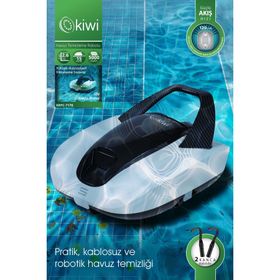 Kiwi KRPC-7170 Kablosuz Beyaz Havuz Temizleme Robotu