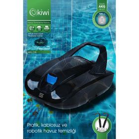Kiwi KRPC-7170 Kablosuz Siyah Havuz Temizleme Robotu