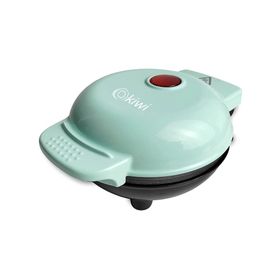 Kiwi KSM-2400W Mavi Yapışmaz Plakalı Mini Waffle Makinesi
