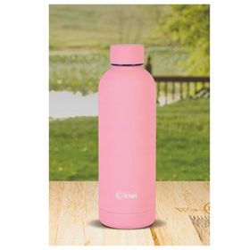 Kiwi KT-8689 500 ml Pembe Çift Katmanlı Çelik Termos