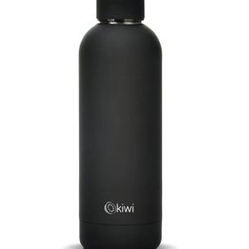 Kiwi KT-8689 500 ml Siyah Çift Katmanlı Çelik Termos