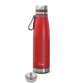 Kiwi KT-8691 Kırmızı 850 ml Çelik Termos