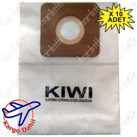 Kiwi KVC-4105 10 Adet Elektrikli Süpürge Bez Toz Torbası