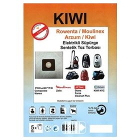Kiwi KVC-4105 10 Adet Elektrikli Süpürge Bez Toz Torbası