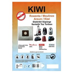 Kiwi KVC-4105 10 Adet Elektrikli Süpürge Bez Toz Torbası