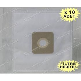 Kiwi KVC-4105 10 Adet Elektrikli Süpürge Toz Torbası