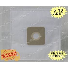 Kiwi KVC-4105 10 Adet Elektrikli Süpürge Toz Torbası