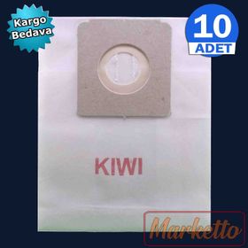 Kiwi KVC-4105 15 Adet Elektrikli Süpürge Bez Toz Torbası