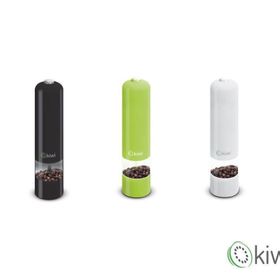 Kiwi Pilli Beyaz Karabiber ve Tuz Değirmeni