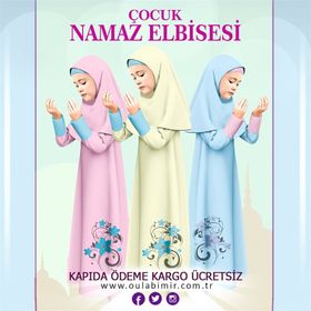 Kız Çocuk Namaz Elbisesi