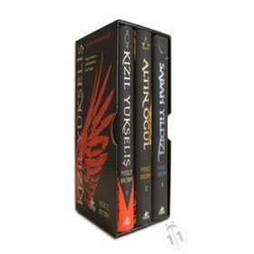 Kızıl İsyan Serisi Özel Kutulu Set 3 Kitap Ciltli - Pierce Brown