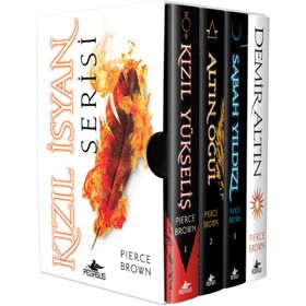 Kızıl İsyan Serisi Özel Kutulu Set 4 Kitap Ciltli - Pierce Brown