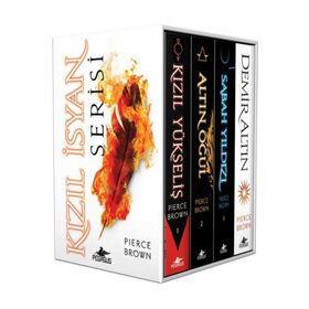Kızıl İsyan Serisi Özel Kutulu Set 4 Kitap Ciltli - Pierce Brown