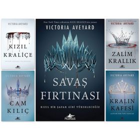 Kızıl Kraliçe Serisi Kutulu Set (5 Kitap) - Victoria Aveyard