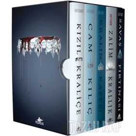 Kızıl Kraliçe Serisi Kutulu Set (5 Kitap) - Victoria Aveyard