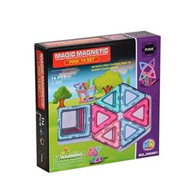 Kızılkaya 14 Parça Manyetik Pink Set