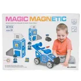 Kızılkaya JH8963 Magic Magnetic 40 Parça Polis Magnetik Oyun Seti
