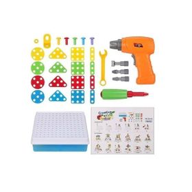 Kızılkaya Oyuncak 3D Eğitici Matkap Seti
