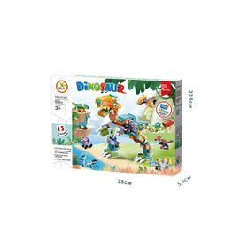 Kızılkaya Oyuncak KZL-SM195C Dinazor 405 Parça Lego