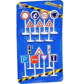 Kızılkaya Oyuncak KZL-XY338 Kartela Trafik İşaretleri