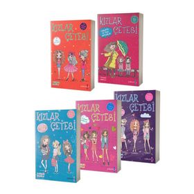 Kızlar Çetesi Seti - 5 Kitap - Yakamoz Yayınları