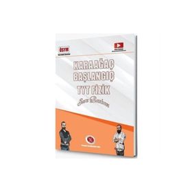 Kkaraağaç Yayınları TYT Fizik Başlangıç Soru Bankası