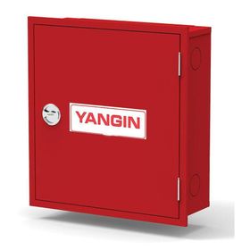 KKD AVM Tse'li Sıva Altı Alperen Standart 1 Tek Kapaklı Saç Kapak 30 mt Hortumlu 0.90 mm Yangın Dolabı