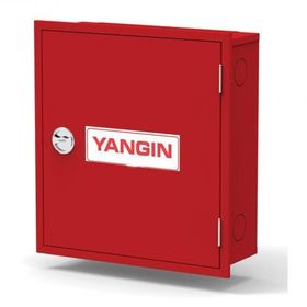 KKD AVM Tse'li Sıva Altı Alperen Standart 2 Tek Kapaklı Saç Kapak 20 mt Hortumlu 0.90 mm Yangın Dolabı