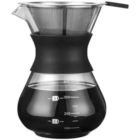 Kkmoon 14OZ Çelik Kahve Makinesi