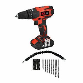 KL Eco 18V/2.0Ah Akülü Darbeli Matkap