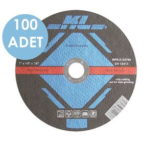 KL KLTC115 100 Adet 115x22.2 mm Paslanmaz Kesme Diskİ