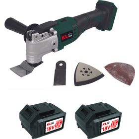 Kl Pro KLMT18B-50 18 V 5.0 Ah Raspalama Kömürsüz Çift Akülü Şarjlı Çok Amaçlı Makine