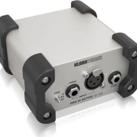 Klark Teknik DI 10A Pil Phantom Destekli Midas Trafolu Aktif DI Box