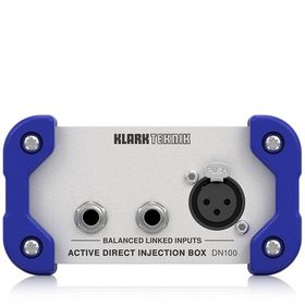 Klark Teknik DN100 V2 Genişletilmiş Dinamik Aralıklı Aktif DI Box