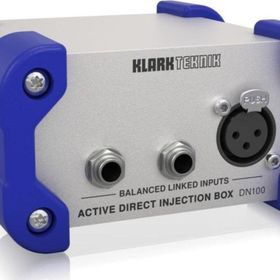 Klark Teknik DN100 V2 Genişletilmiş Dinamik Aralıklı Aktif DI Box