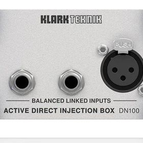 Klark Teknik DN100 V2 Genişletilmiş Dinamik Aralıklı Aktif DI Box