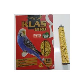 Klas Bird 10'lu Ballı Muhabbet Kuşu Krakeri