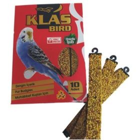 Klas Bird 10'lu Ballı Muhabbet Kuşu Krakeri