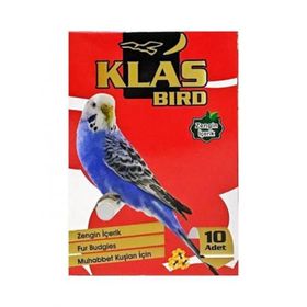 Klas Bird 10'lu Muhabbet Kuşu Krakeri